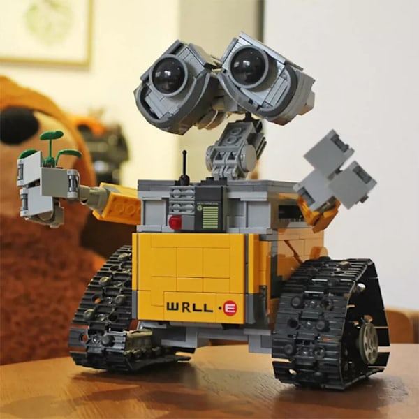 NY~ WALL-E 687 Delar Robot Action Figur Byggklossar Leksaker För Barn
