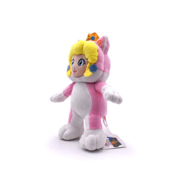 Super Mario Bros Luigi Toad Rosalina mjuka plyschleksaker fyllda docka julklappar för barn Princess Peach