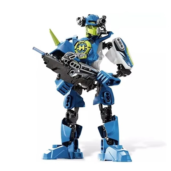 Hero Factory Star Warrior Bionicle Byggklossar Mech Modell för Barn Surge 2.0 No Original Box