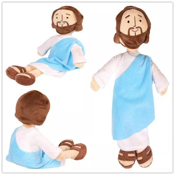 Jesus plyschdocka Juldekoration Fyllda leksaker Barn Presentprydnad Dekor