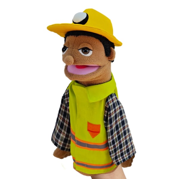 Mjuk plyschleksak handdocka, roliga dockor leksak professionell karaktär handdocka 0 #03