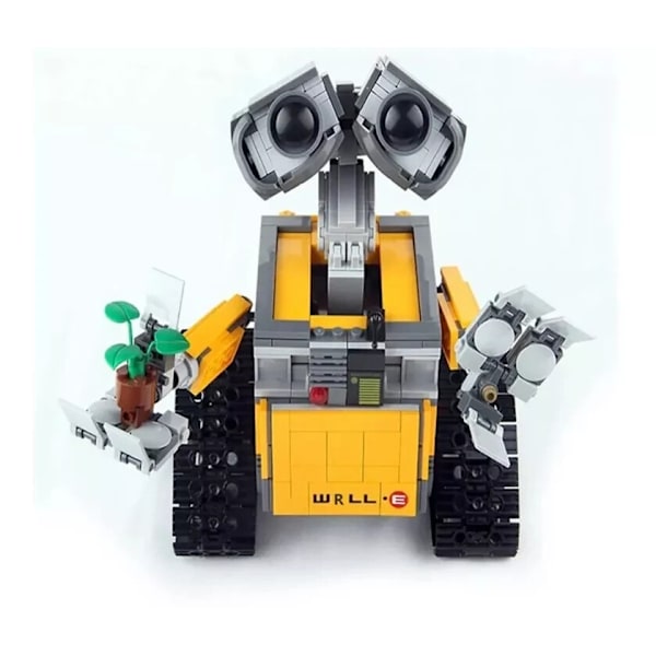 NY~ WALL-E 687 Delar Robot Action Figur Byggklossar Leksaker För Barn