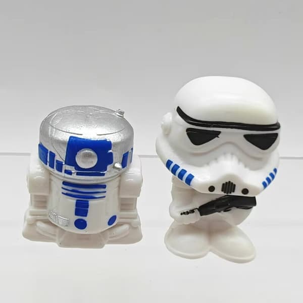 16 st/set Star Wars Anime Mandalori Figur Action Darth Vader Leksaker Modell Gåva
