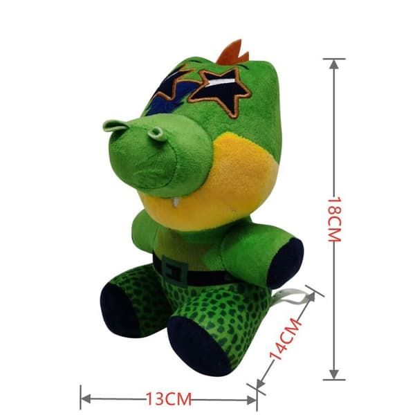 SECURITY BREACH Five Nights at Freddy's FNAF Mjuka Leksaker Plyschdocka för Vuxna Barn Scarf Bear