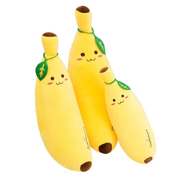Härlig Söt Mjuk Plysch Banan Gosedjur Docka Jul Barn Flicka Gåva Present 50 cm