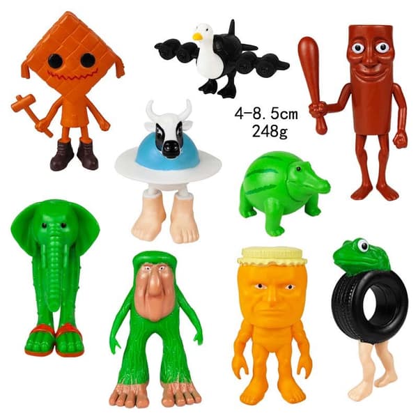 Tralalelo Tralala Figurin Dockleksaker Skrivbordsdekoration Modell Prydnad Gåva Set S (19 styles)