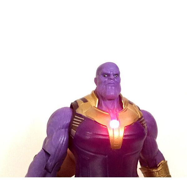 7" Marvel Avengers Super Hero Hulk Thanos PVC Play Toy Action Figure Model Present Thanos