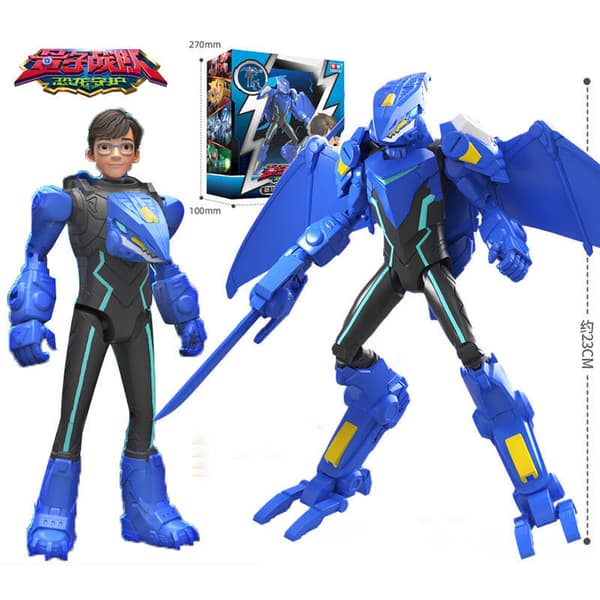 Quantum Heroes Dinoster Guardians LUCIO JAYMIN OZ Trina Action Figur Leksak Presenter DELBY With Original Box