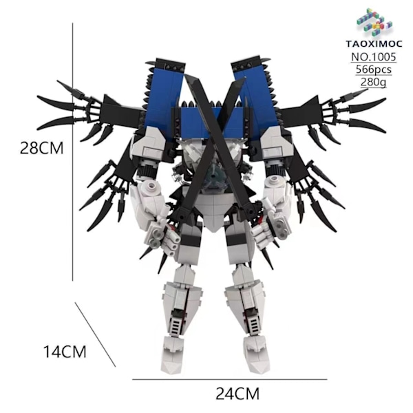 Mini Kameraman Modell Byggklossar Set för Skibidi Toalett MOC Klossar Leksaker Kit 716