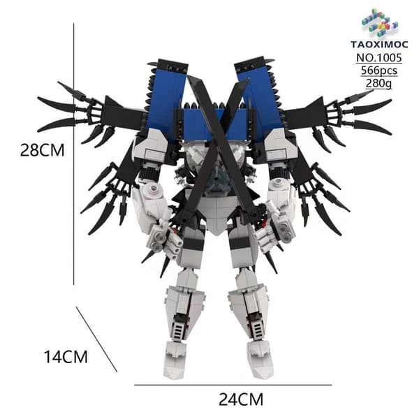Mini Kameraman Modell Byggklossar Set för Skibidi Toalett MOC Klossar Leksaker Kit MT61-B