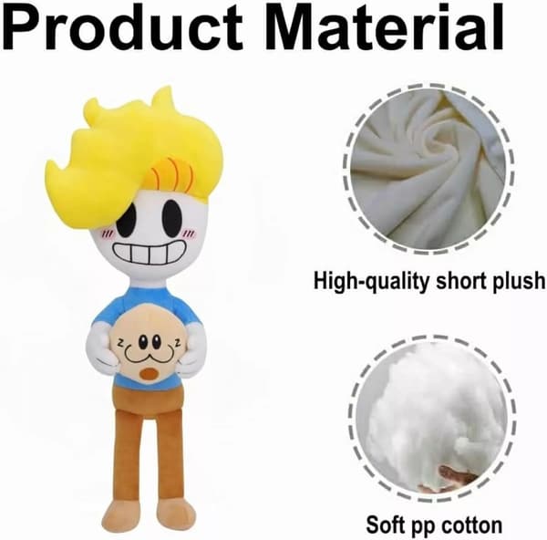 Present till barn och fans Haminations Plysch Haminations Bryson Ham Plyschleksaker B