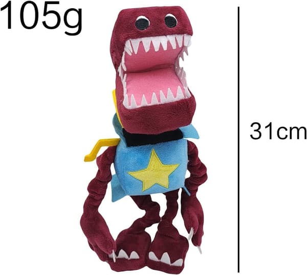 Tecknad Boxy Boo plyschdockor Projekt Boxy Boo Skräckspel Fyllda leksaker Barnpresent D