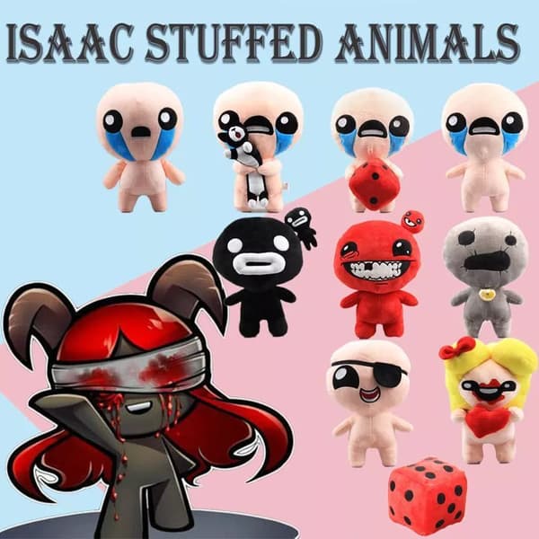Bindingen av Isaac Plyschleksaker Spelet stoppade dockor Fans Barn samlar presenter mjuka Elephant New Arrival1
