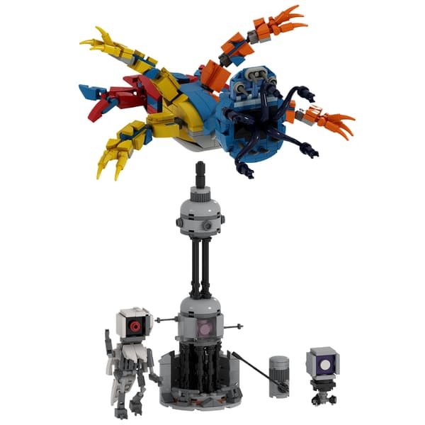 Yarnaby Poppy Playtime Kapitel 4 Byggklossar Actionfigurer Barnleksaker Presenter 799-7