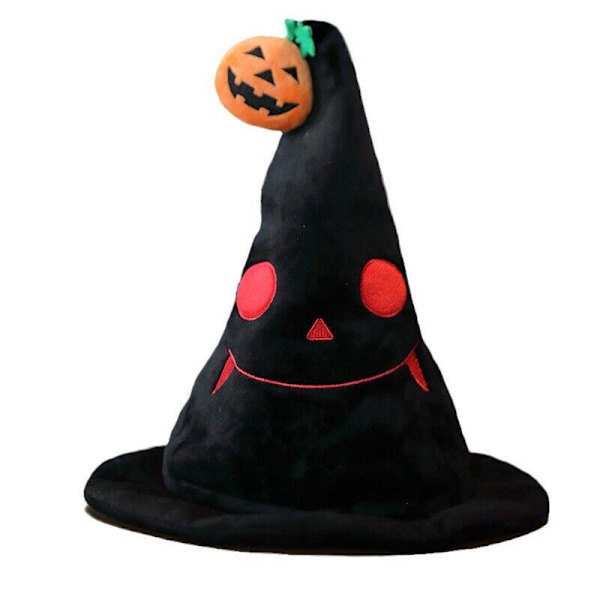 Söt Halloween Pumpa Elf Hatt För Dans Performance Party 30*30*40cm Black