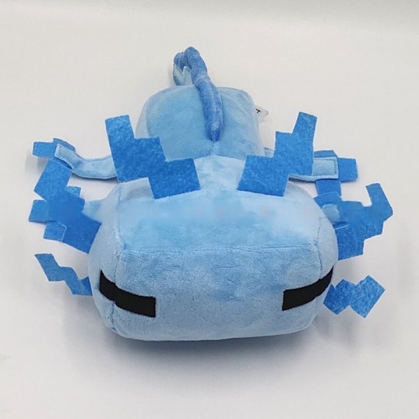 MC Docka Leksak Grön 30 cm Minecraft Axolotl Plyschdocka Mjuk Fylld Anime Gåva Blue Axolotl
