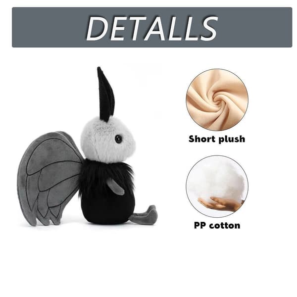 Kawaii Mothman Plyschdocka Mjuk Halloween Plyschleksak Barnpresent