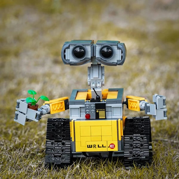 NY~ WALL-E 687 Delar Robot Action Figur Byggklossar Leksaker För Barn