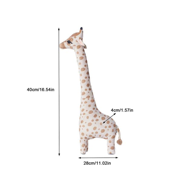 Jätteplysch Giraff Leksak Gosedjur Mjuk Docka Stor Giraffdocka Barnpresent Small 40cm
