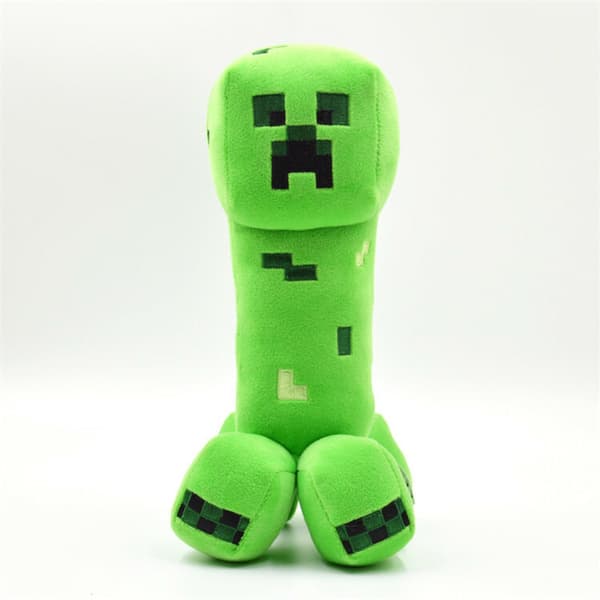 Minecraft Gosedjur Plyschleksak för Barn, Flera Stilar, Tecknad MC Spelgåva 18cm Creeper