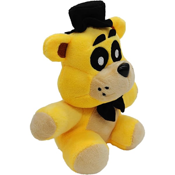 7 0 FNAF Sanshee Five Nights at Freddy's Mjukdjur Plyschdocka för Barn GULDBJÖRN
