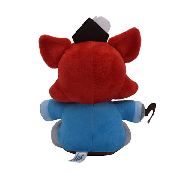 2 st FNAF Plyschleksaker Pirat Foxy Röd Grön Plyschdocka för Pojke Flicka Plysch Present Set leksak mjuk