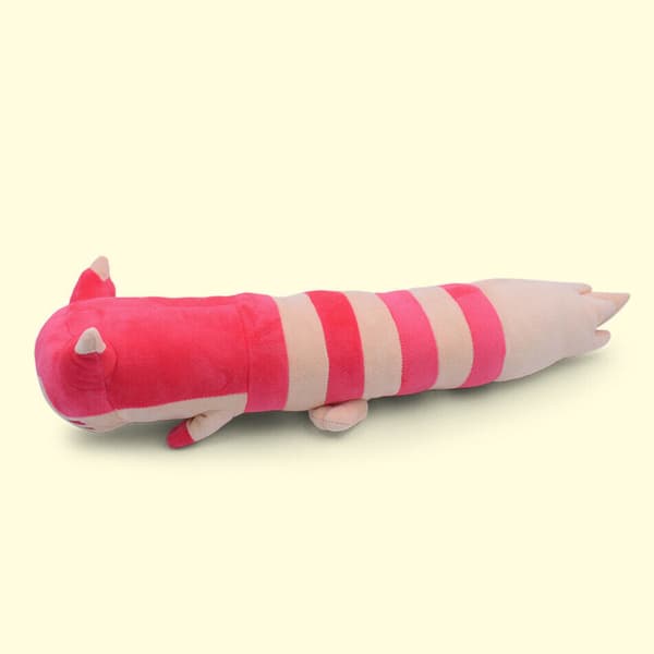 45 cm plyschdocka böjbar långsvansad upprätt musleksakspresent Pink
