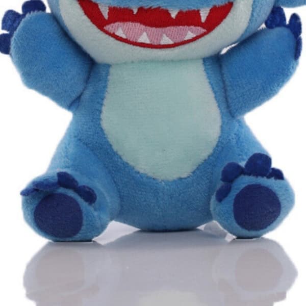Lilo Stitch Plyschleksak Stitch Scrump Docka Djur Gosedjur Barn Mjuka Leksaker Present #3 5-inch red