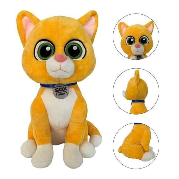 25 cm tecknad Lightyear Sox Robotic Cat Plyschdocka Djurfylld leksak Barngåva