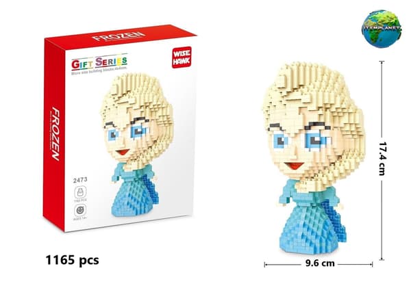 Actionfigurer Nano Mikro Byggklossar Samling Pedagogisk DIY Leksak Gåva Thousand Sunny