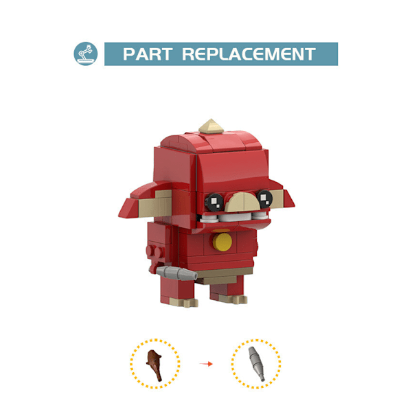 Zelda Bokoblin Byggleksak The Legend of Zelda Modellblocksset