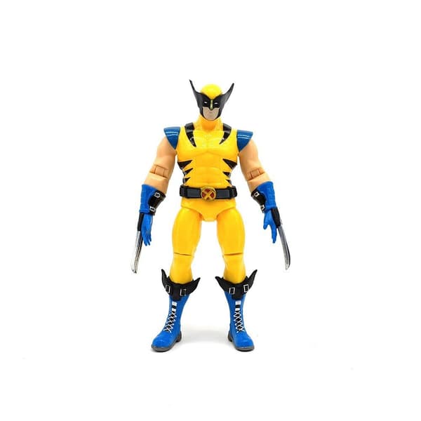 Ny Deadpool & Wolverine Actionfigur Leksaksmodell Samling i Lager Barnpresent Wolverine & Deadpool
