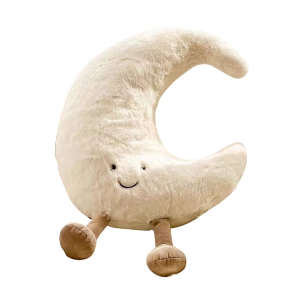 NYA Jellycats Söta Plysch Rolig Kudde Djur Måne Sol Kudde Mjuk Plysch Leksak Gåva Moon  30cm