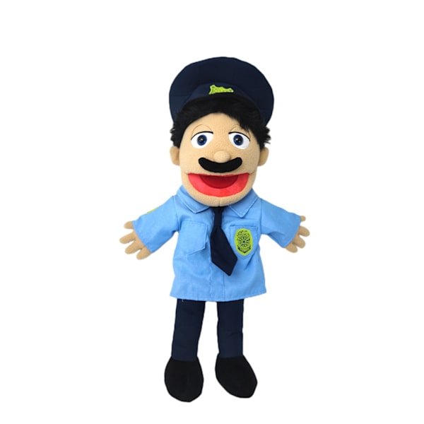 Jeffy Handdocka Pojke Joseph Cody Feebee Plyschleksak Docka Avtagbar Docka Gåva* Police Guy 40CM