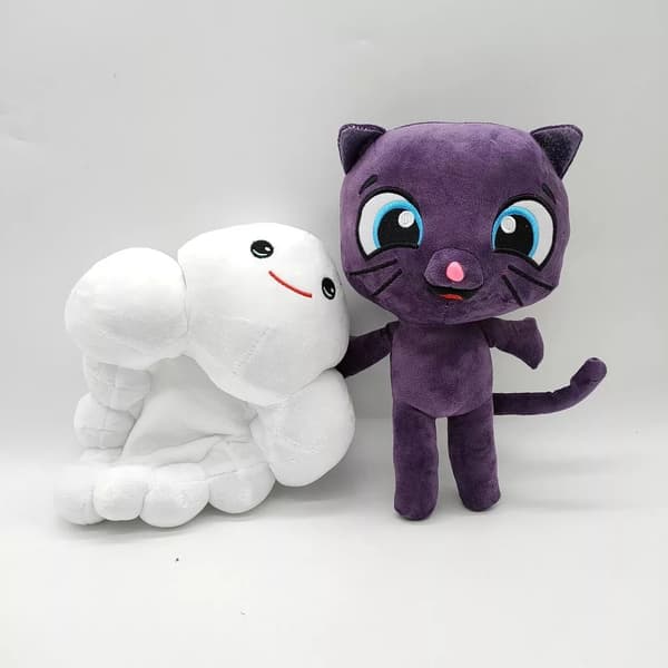True And The Rainbow Kingdom Plyschdocka Zee King Bartleby Cat Mjukleksak Barnpresent True & Bartleby & Rainbow King