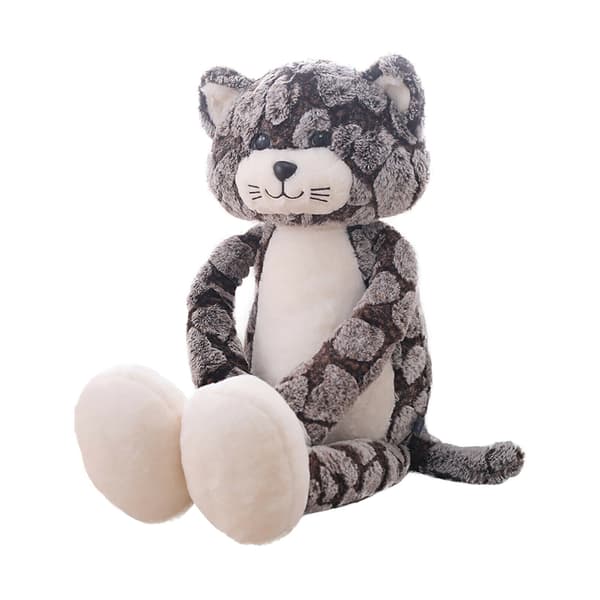 50/70 cm Leggy Cat Plyschdockor Leksak Barnpresent Brown 70cm