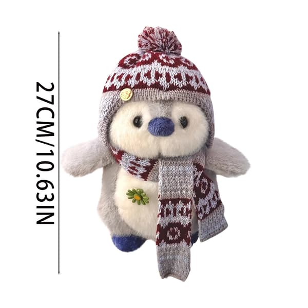Mjukdjur Leksak Present Rolig Ny Mjuk Lugnande Docka 27 Gray One Size