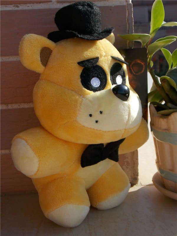 2 st FNAF Five Nights at Freddy's LILA Skuggbjörn Plyschdocka Mjuka Leksaker Present