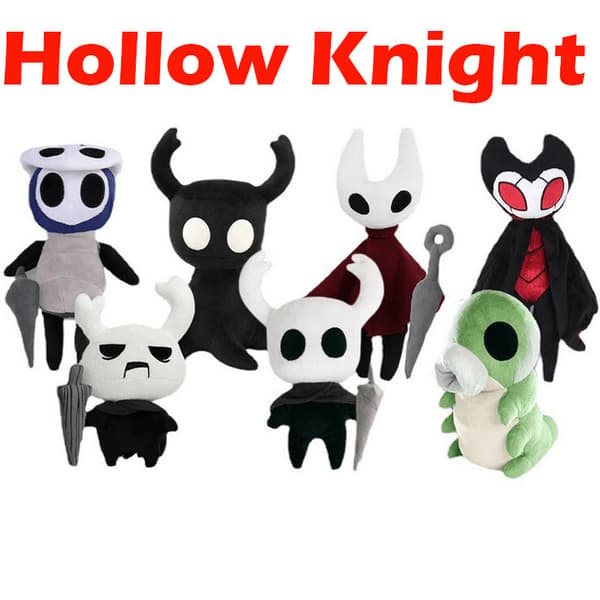 Hollow Knight Plyschdocka Barnleksaker Figur Spöke Fyllda Barn Mjuk Leksak Gåvor knight