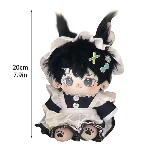 Bomullsdocka 20 cm plyschdocka Anime Perifer docka Söt gosseleksak för barn Present