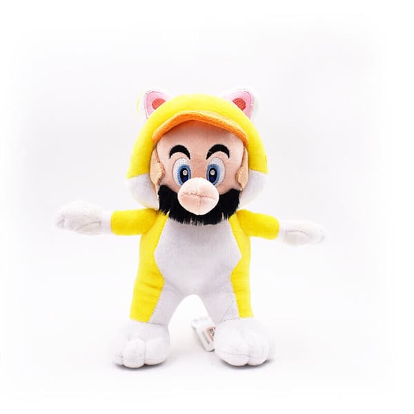 Super Mario Bros Luigi Toad Rosalina mjuka plyschleksaker fyllda docka julklappar för barn Mario