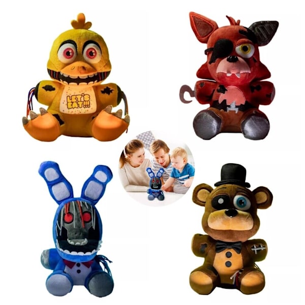 Mjukdjur Gosedjur Nalle Kanin Spel FNAF Plyschleksaker Barnpresent 20 CM Skeleton Rabbit
