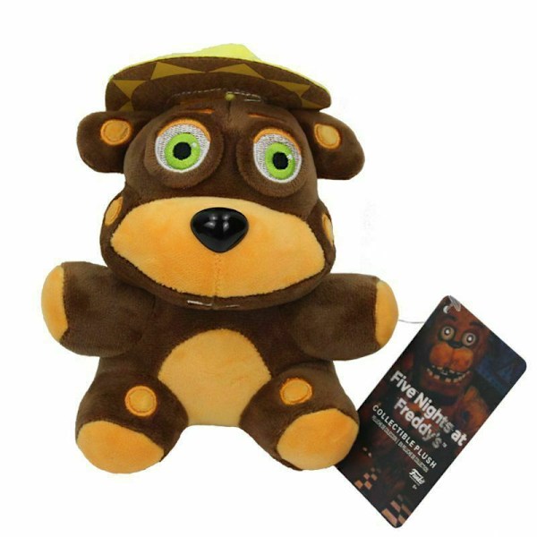 FNAF plyschar fem nätter på Freddy's Plush Doll Toy Brown Bear 18cm
