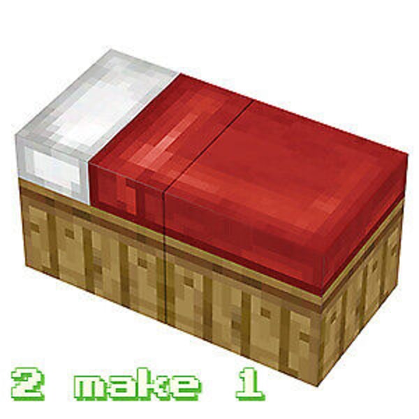 Rikt utbud av magnetiska block Minecraft-kuber DIY Byggleksaker Set 10 st 73 bed