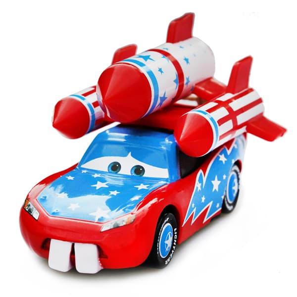Disney Pixar Bilar Och Plan Lot Blixten 1:55 Diecast Modell Leksaker Gåva Lös Bil Toon-Daredevil Lightning Mcqueen