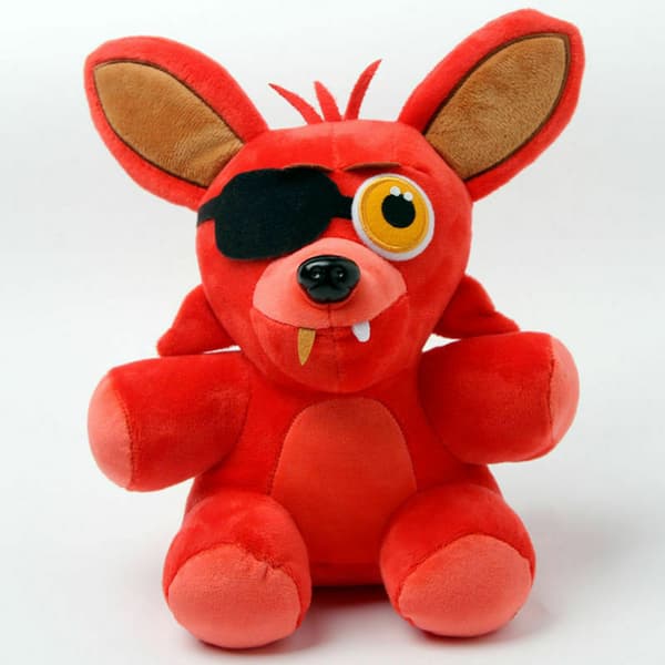 Skräckspel Five Nights Red Fox Plyschleksak Barnpresent Fylld Docka Födelsedagspresent mjuk