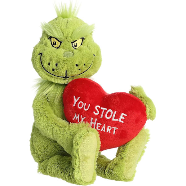40cm Het Sällsynt Jul Grinch Plyschdocka Mjukt Gosedjur Jul Teddy Barn Present Stealing Hearts