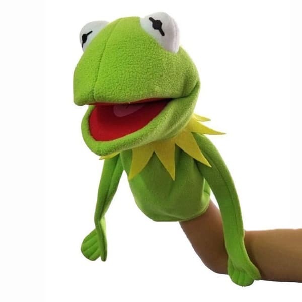 60 cm Kermit the Frog Handdocka Mjuk Plyschdocka Leksak Barn Födelsedag