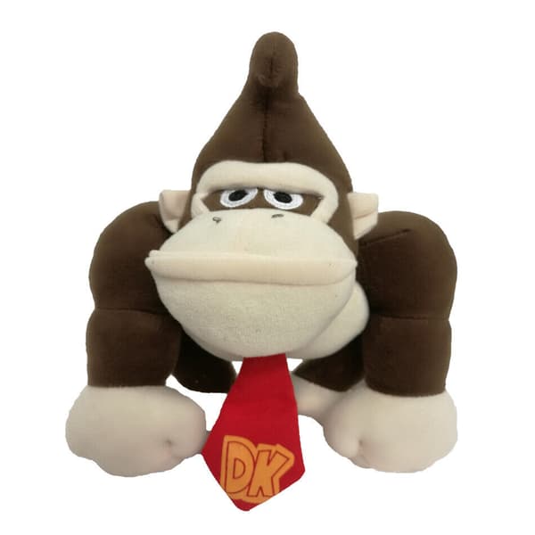 Super Mario Bros Donkey Kong Plysch mjuka leksaker Djurstoppade docka Julklappar för barn