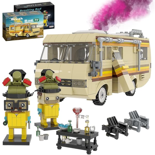 Breaking Bad RV Modell Byggklossar Husbil Samlarfordon Billeksaksset CL0002